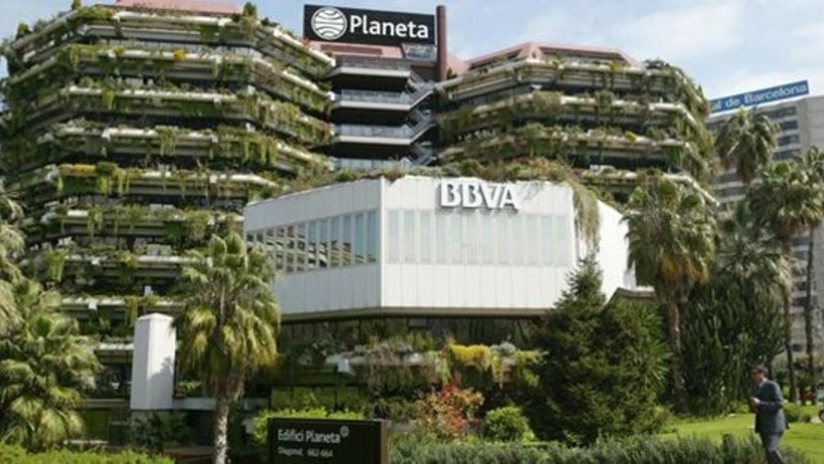 La sede del Grupo Planeta, en la Diagonal de Barcelona.