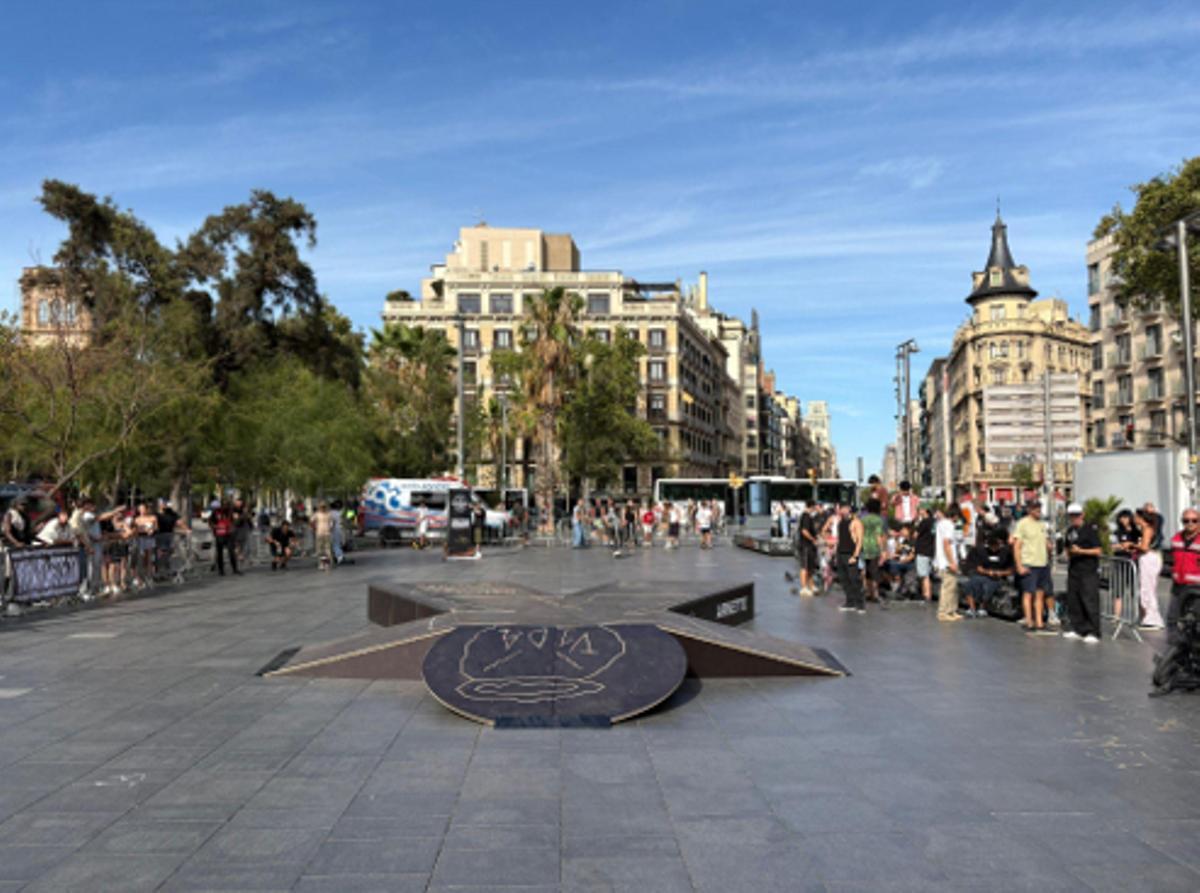 Plaça Universitat Barcelona
