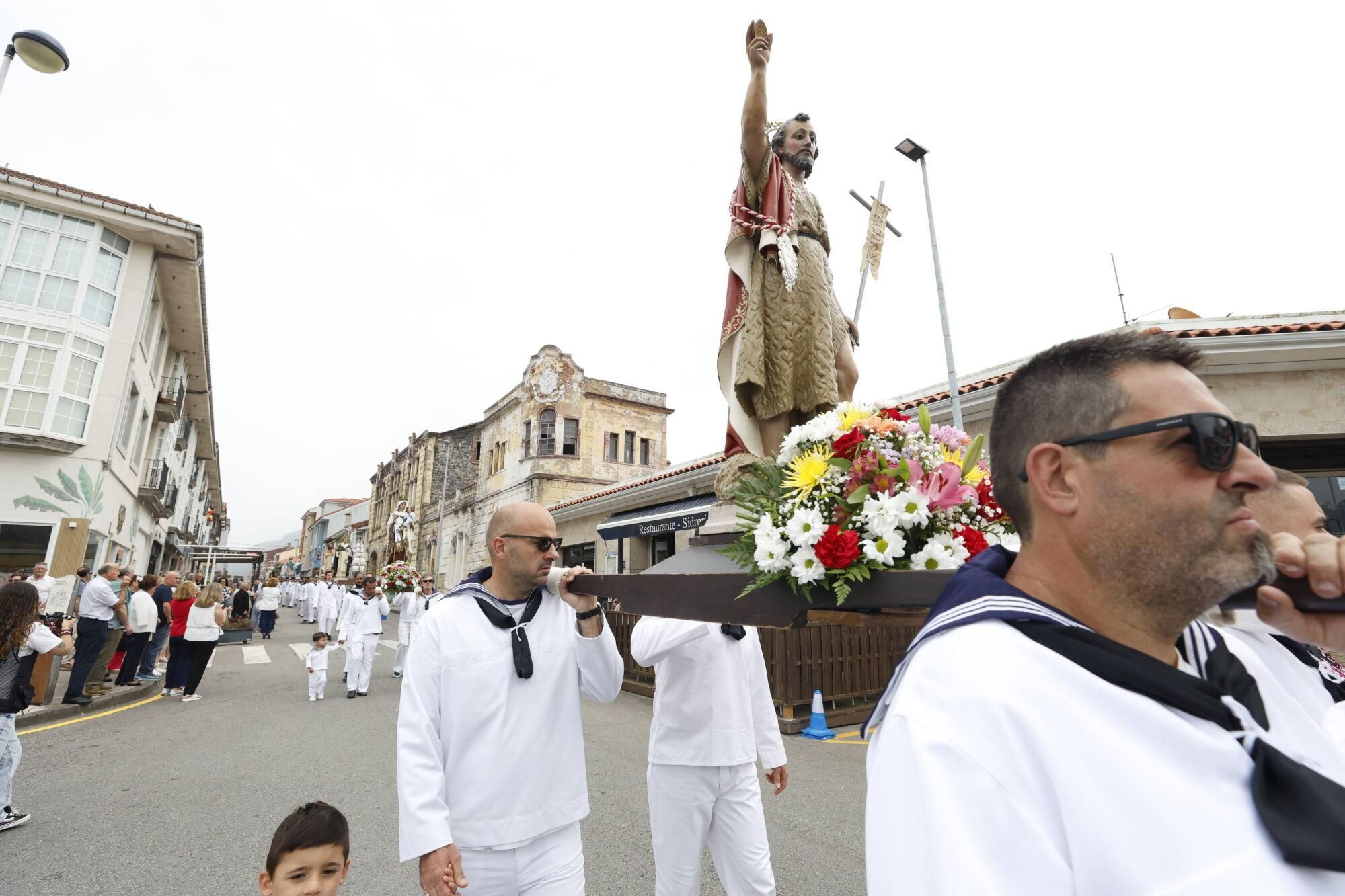 Así fue la procesión marinera de San Juan de la Arena