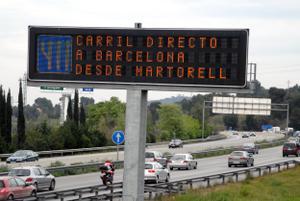 Adjudicat el projecte per ampliar a 4 carrils l’AP-7 des de Martorell fins a la connexió amb la B-23