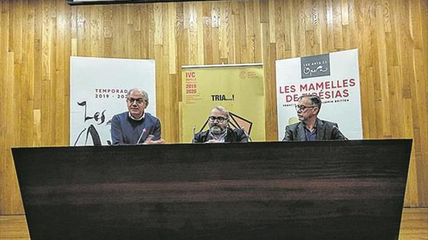 Castelló acoge el estreno de la ópera francesa ‘Les mamelles de Tiresias’