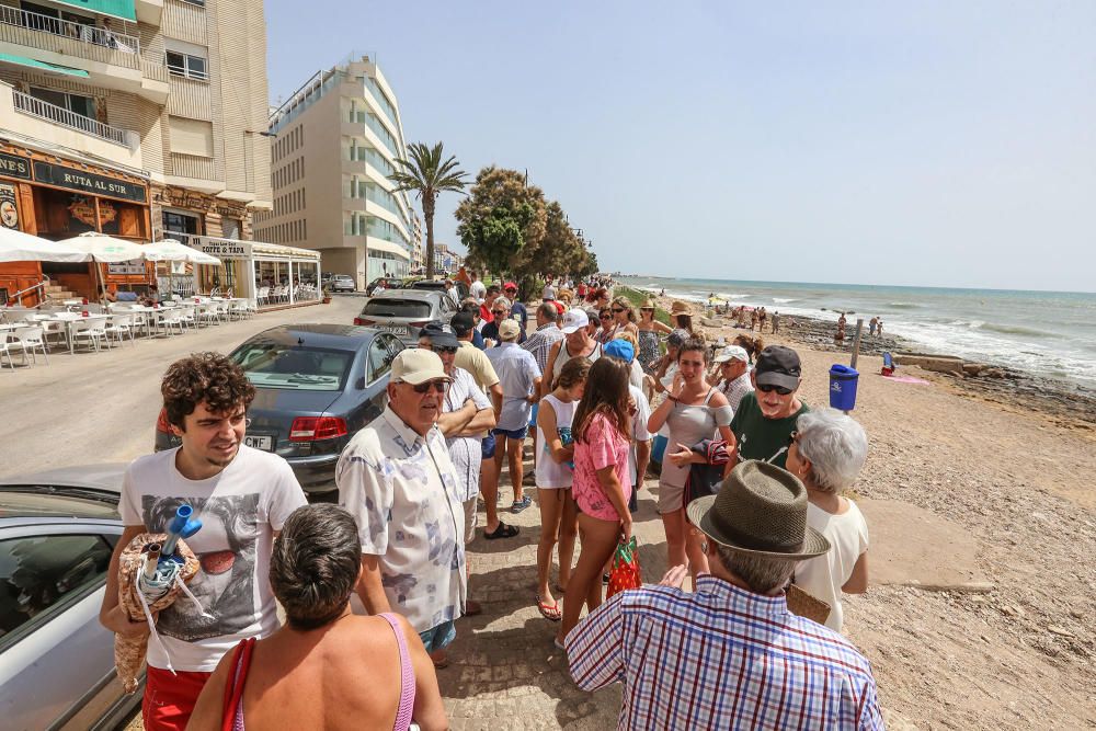 Vecinos de Punta Margalla en Torrevieja, en contra