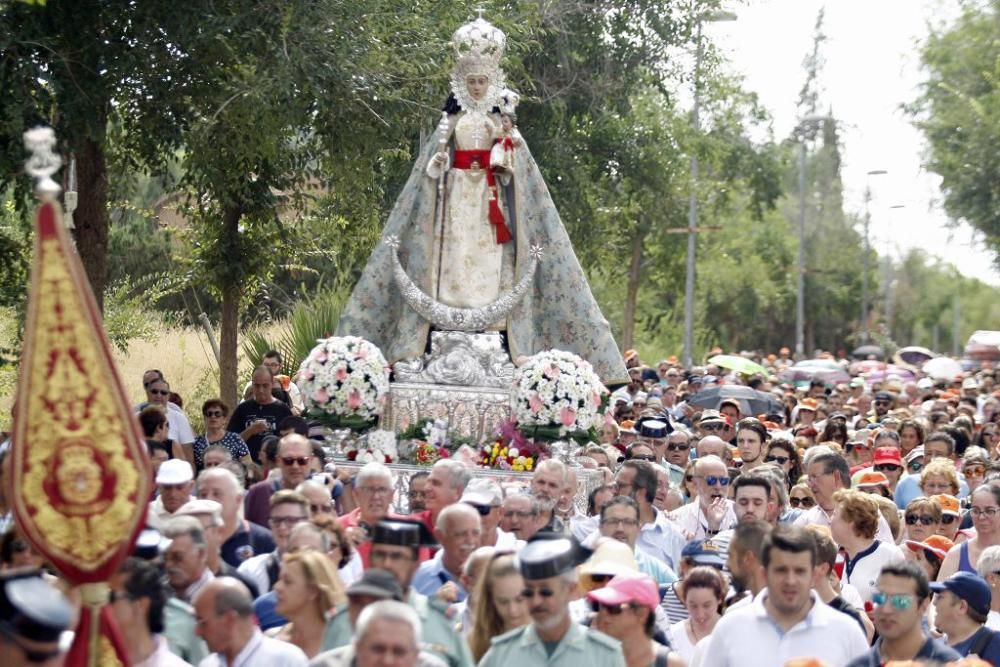 Bajada de la Virgen de la Fuensanta a Murcia