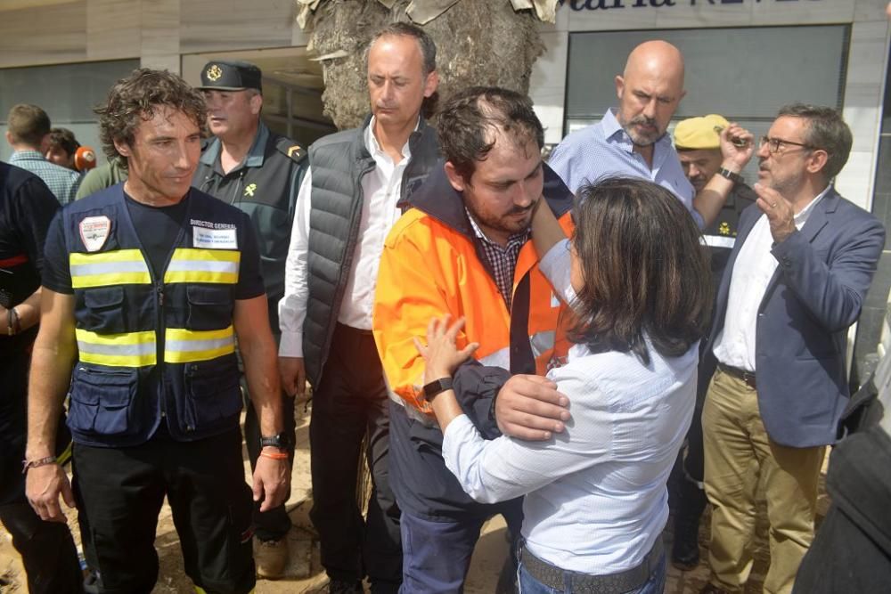 Visita de la ministra de Defensa a Los Alcázares