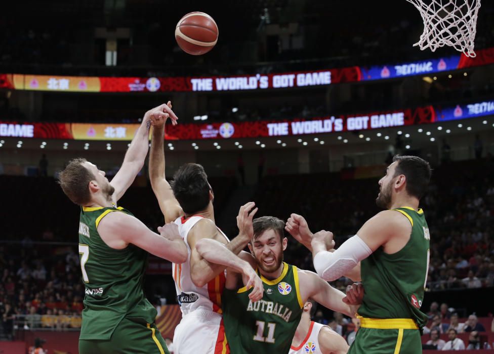 Mundial de baloncesto: España-Australia