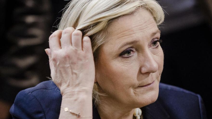 La candidata presidencial Marine Le Pen.