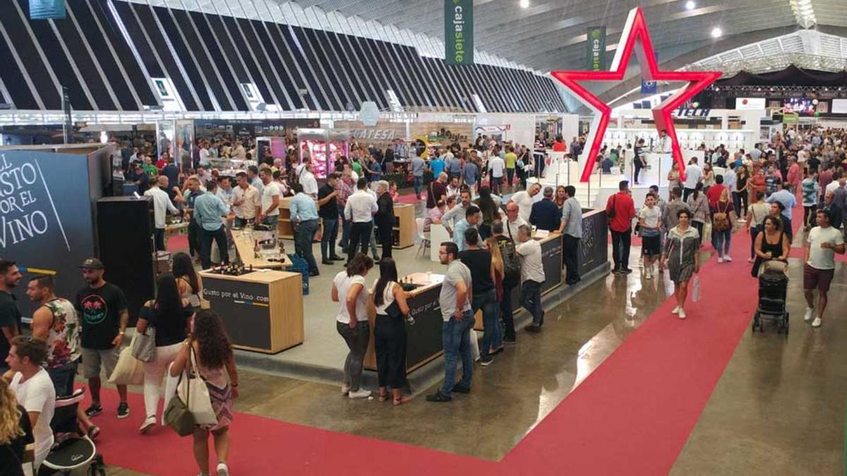 Panorámica de la nave del Recinto Ferial de Tenerife en una de las ediciones de Gastrocanarias.