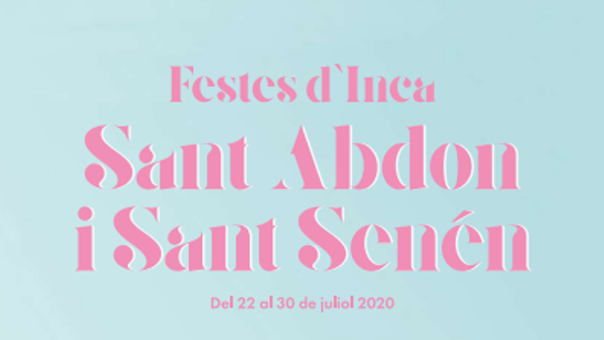 Festes d&#039;Inca Sant Abdon i Sant Senén 2020