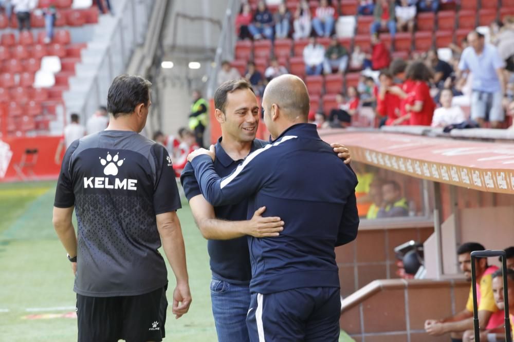 El Sporting 1 Alcorcón 3 en imágenes