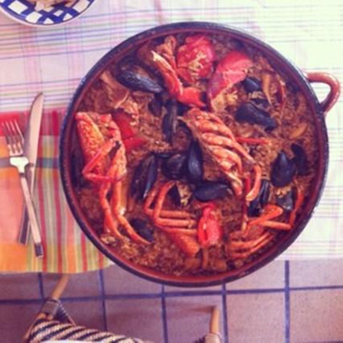 Arròs amb llamàntol.