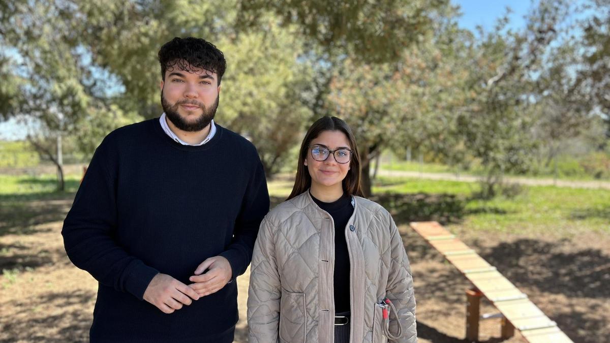 Álvaro Gozalvo y Valentina Cortegoso.