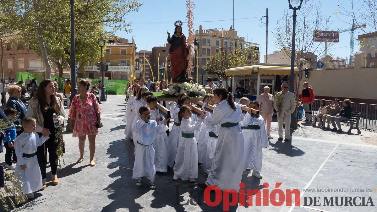 Procesión de Domingo de Ramos en Caravaca