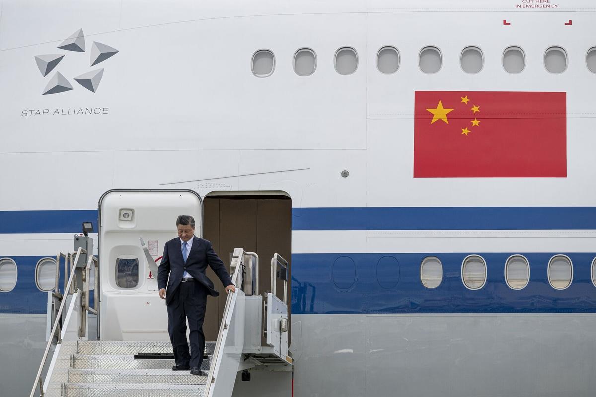 Xi Jinping llega a San Francisco para reunirse con Biden