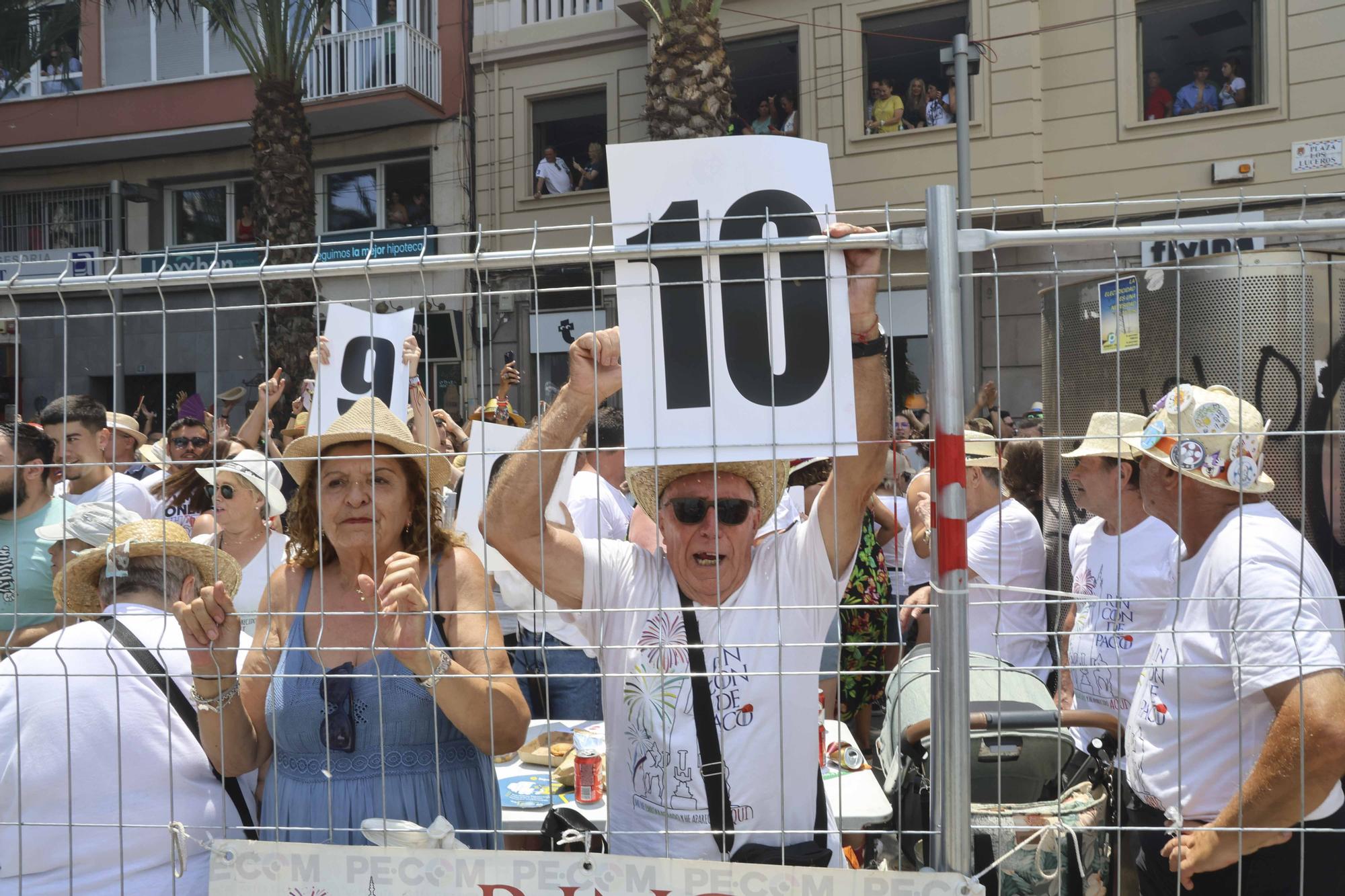 Mascletà del jueves 22 de junio de las Hogueras de Alicante 2023