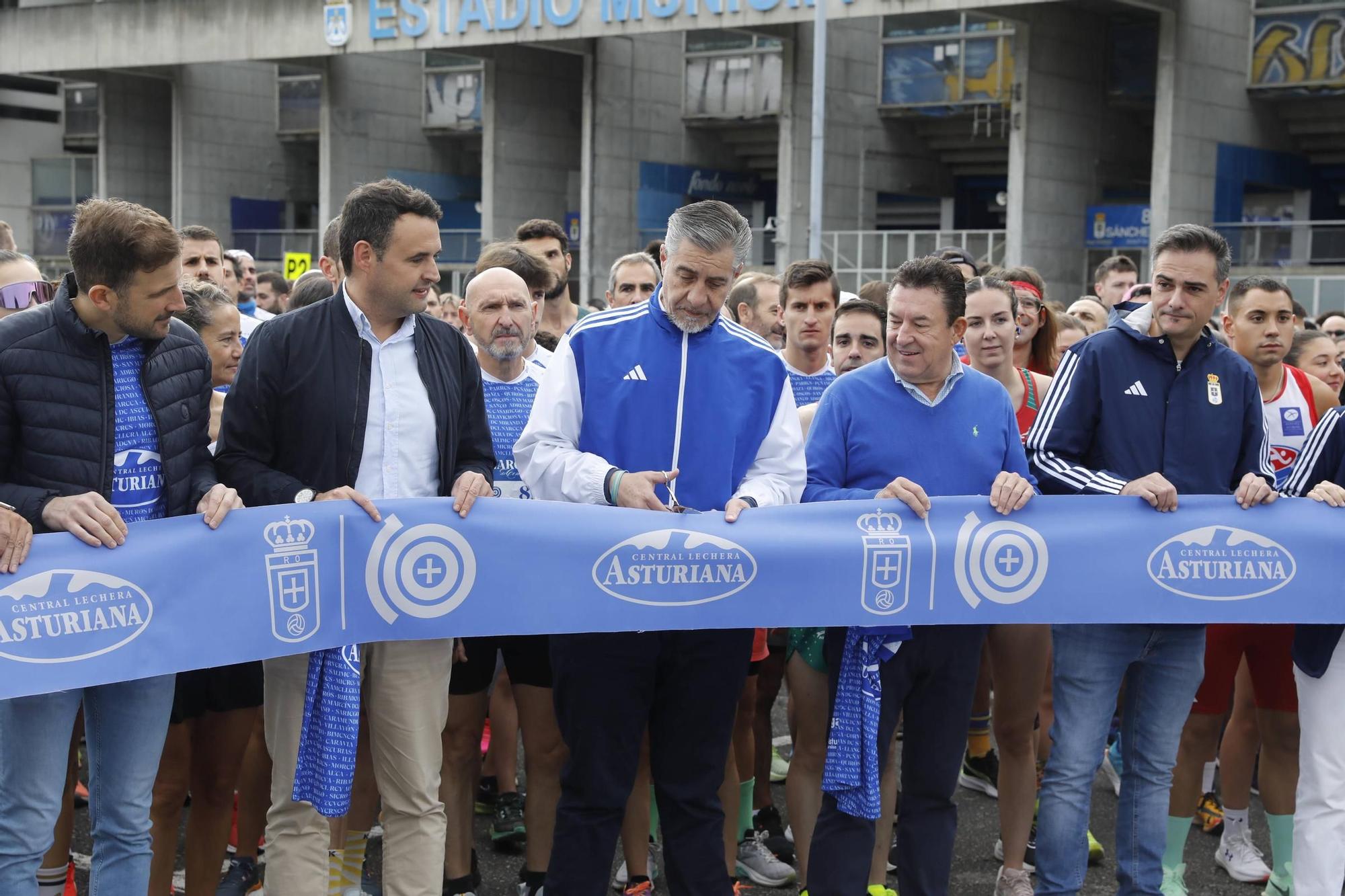EN IMÁGENES: Así ha sido la carrera por el centenario del Real Oviedo