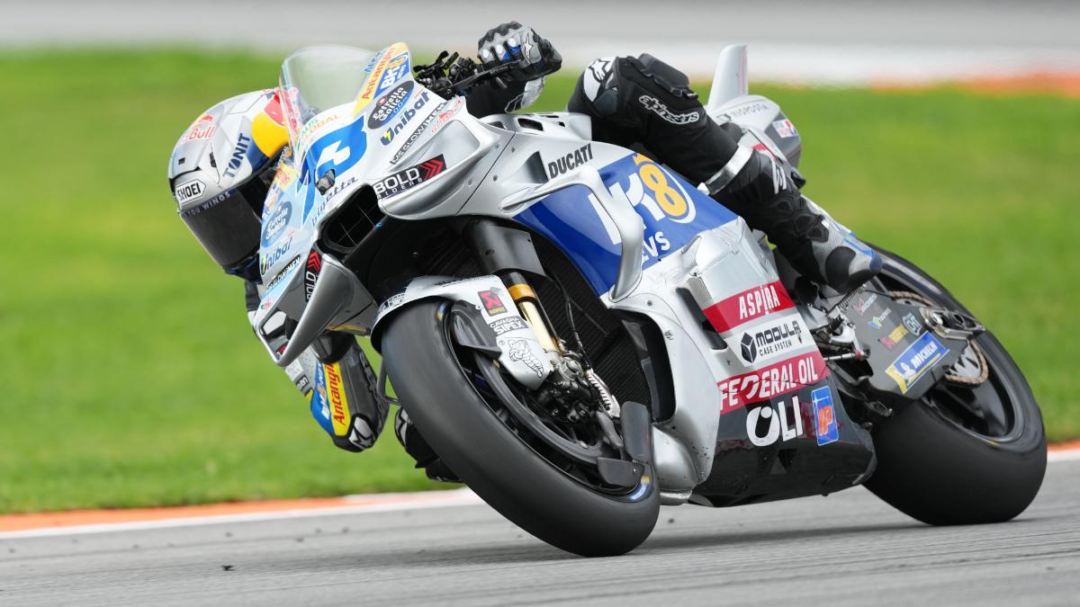 Àlex Márquez luce el plata en su nuevo carenado