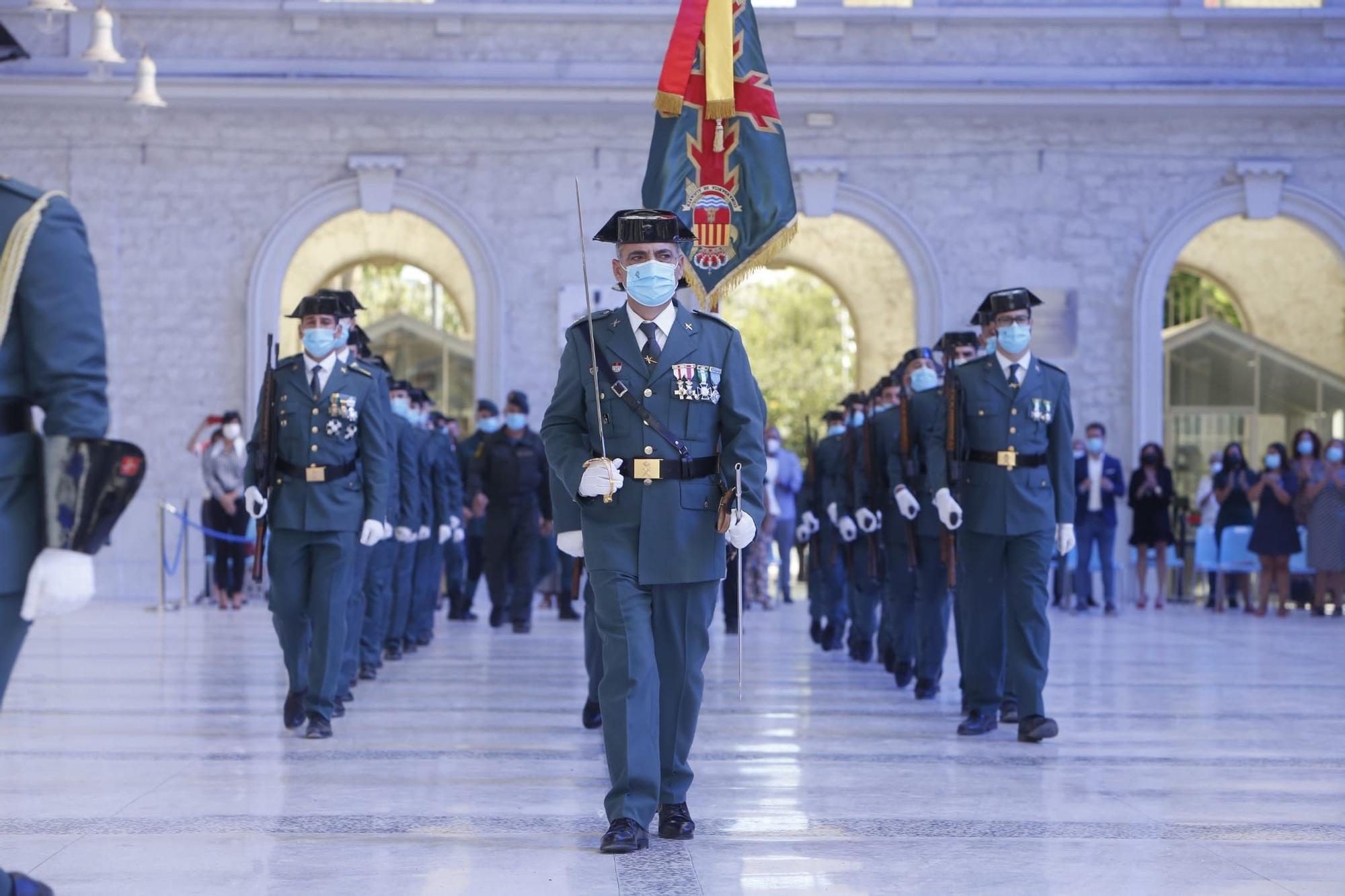 Alicante rinde homenaje a la patrona de la Guardia Civil