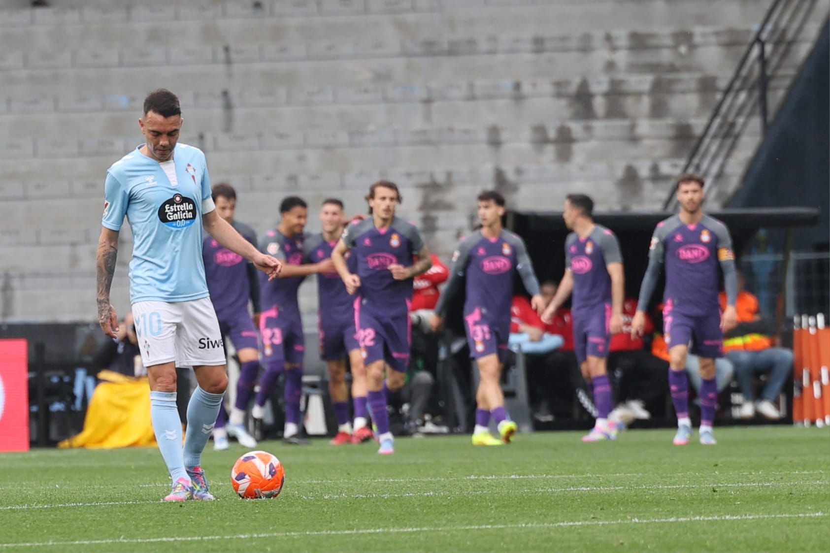 El Celta-Espanyol en Balaídos