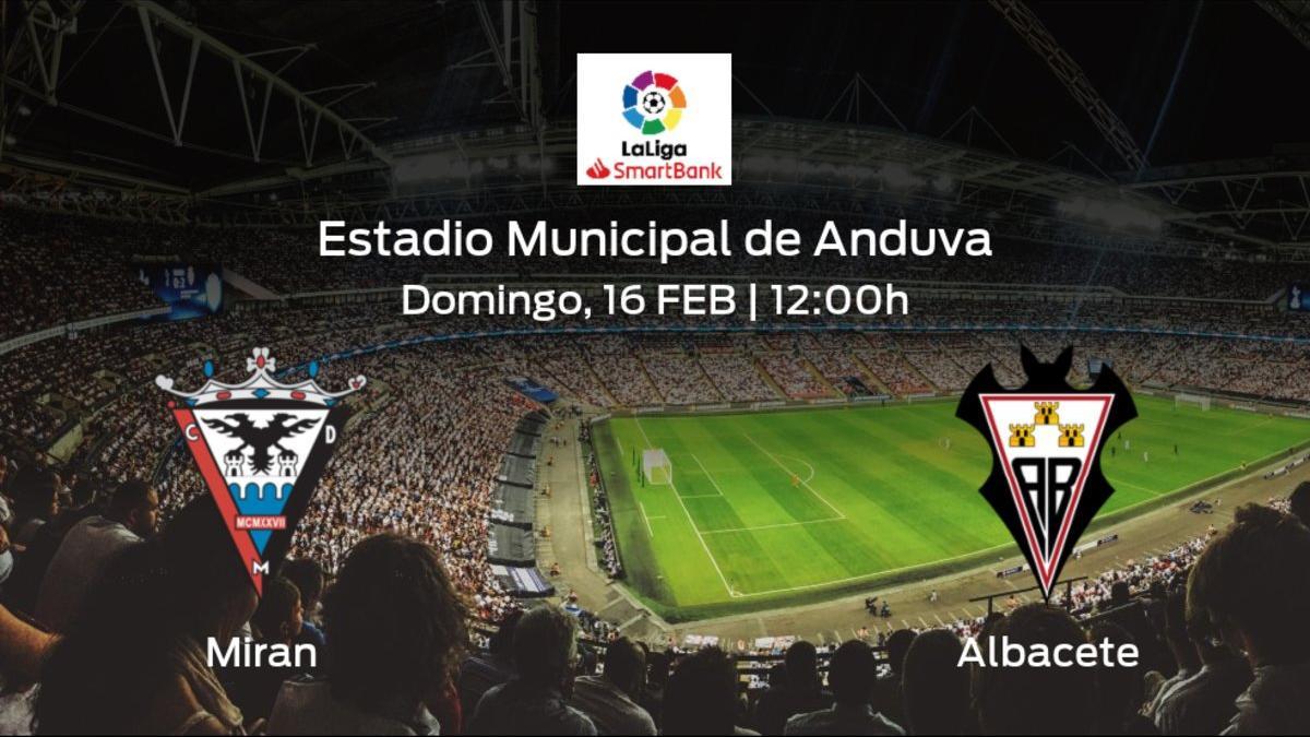 Previa del partido: el CD Mirandés recibe al Albacete