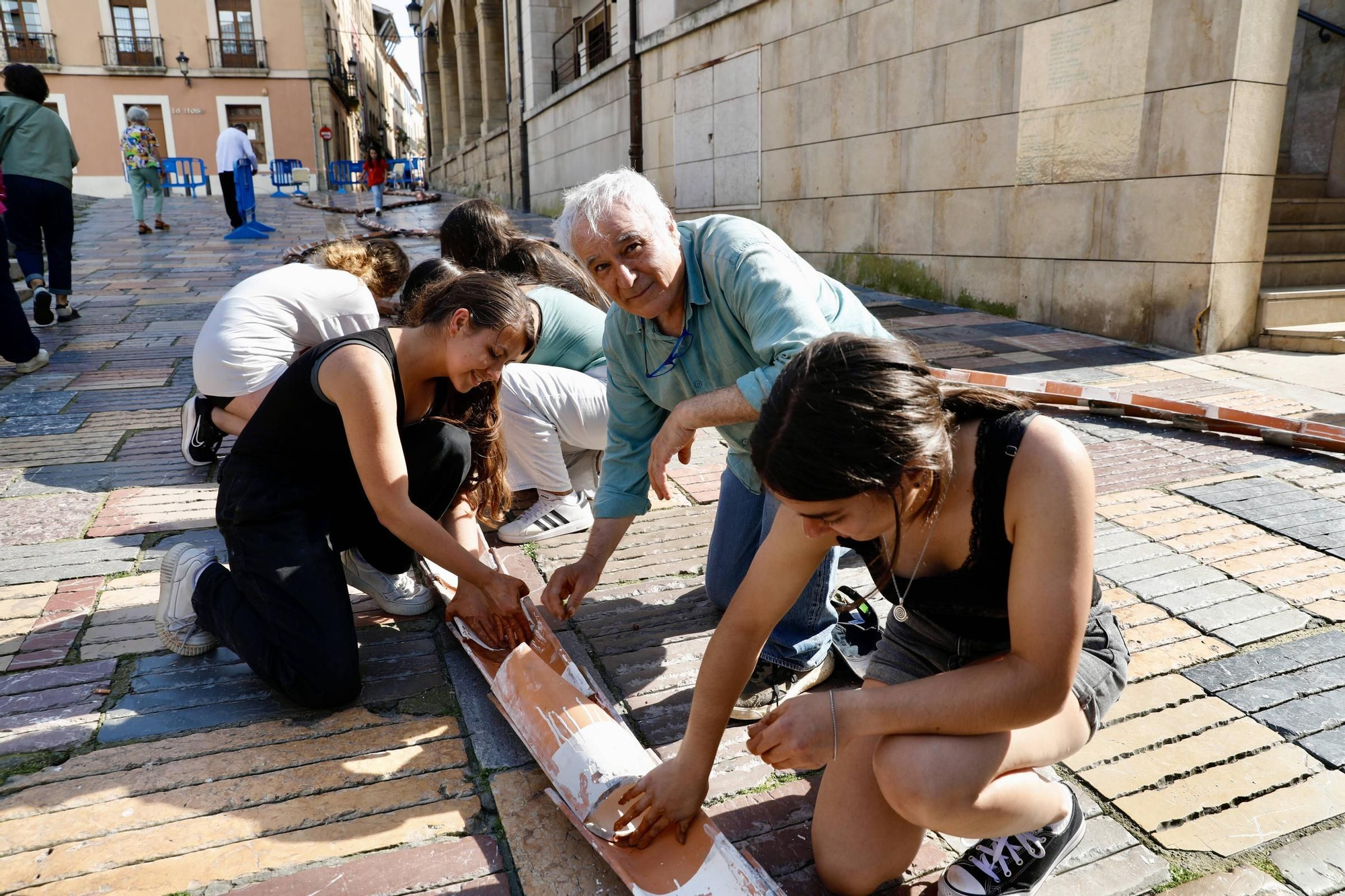 EN IMÁGENES: así fue la Noche Blanca de Avilés