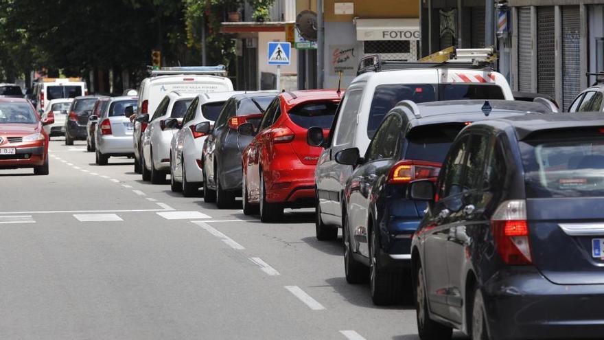 El tall del carrer Barcelona carrega Caldes de Montbui