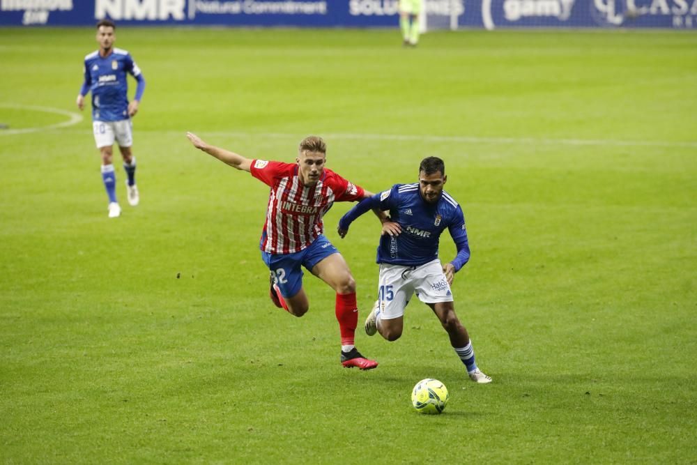 Derbi Real Oviedo-Sporting: El derbi asturiano en imágenes