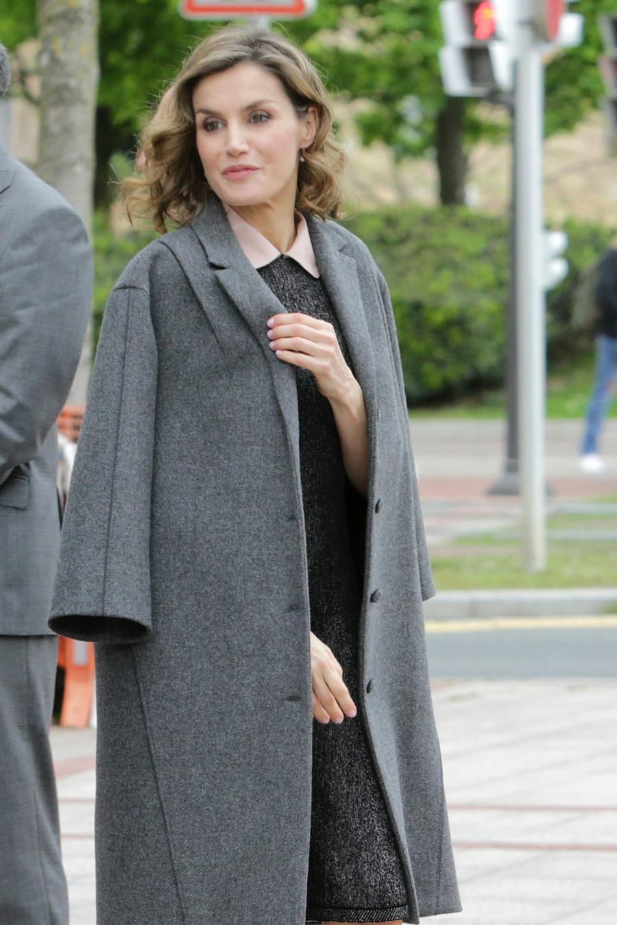 Letizia Ortiz, muy elegante en Bilbao