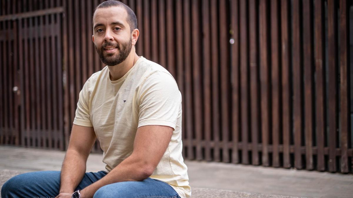 Diego García en el Parque García Sanabria.