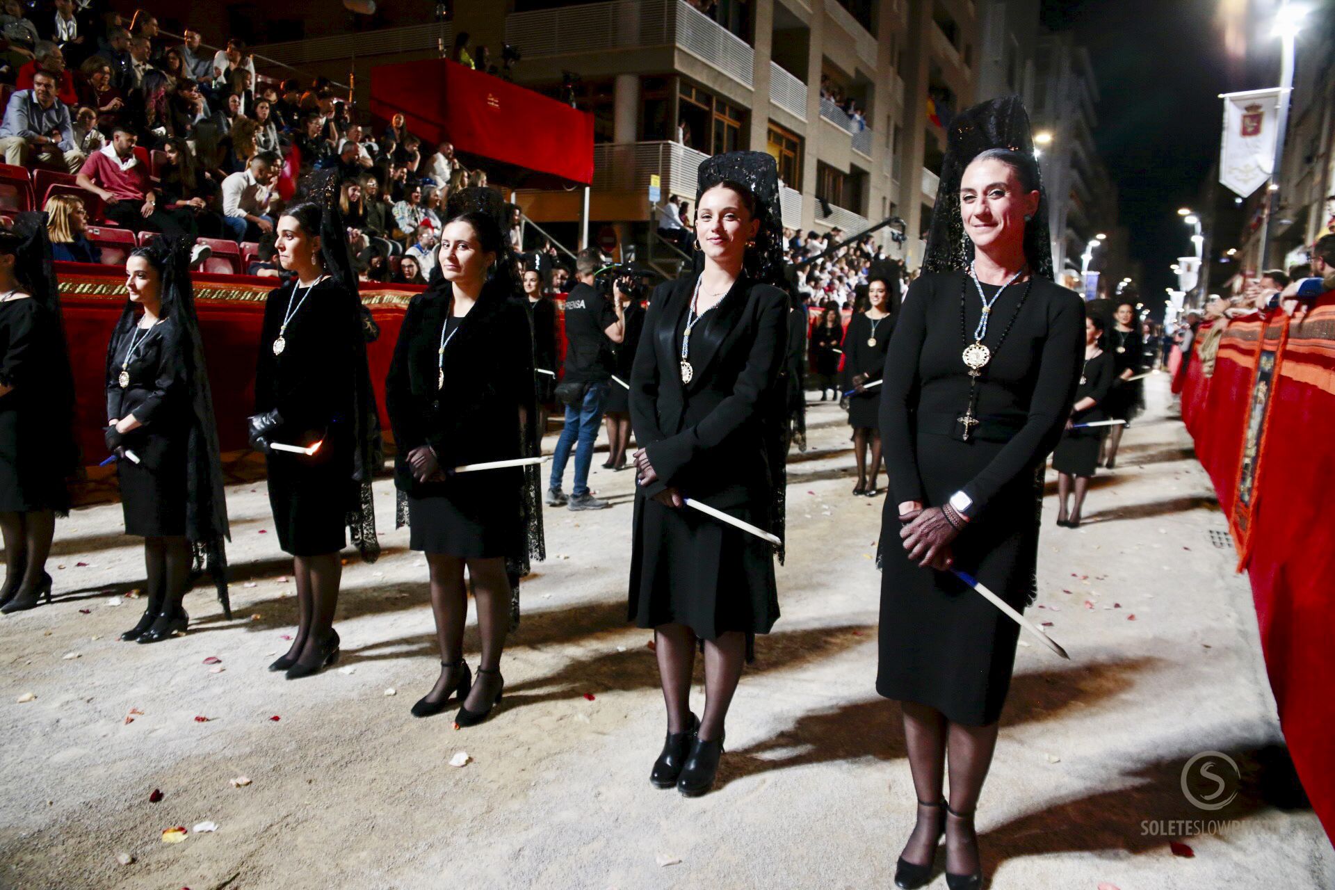 Procesión Viernes de Dolores en Lorca