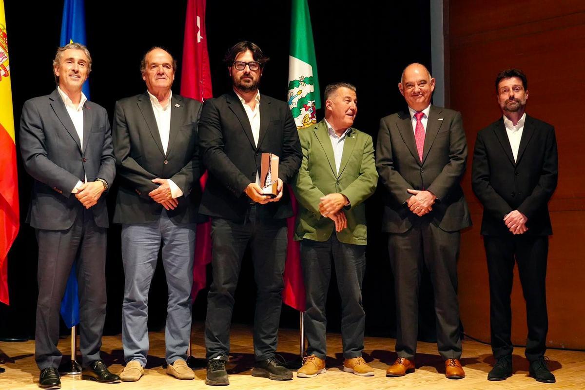 Un momento de la entrega de premios, en IFEMA.
