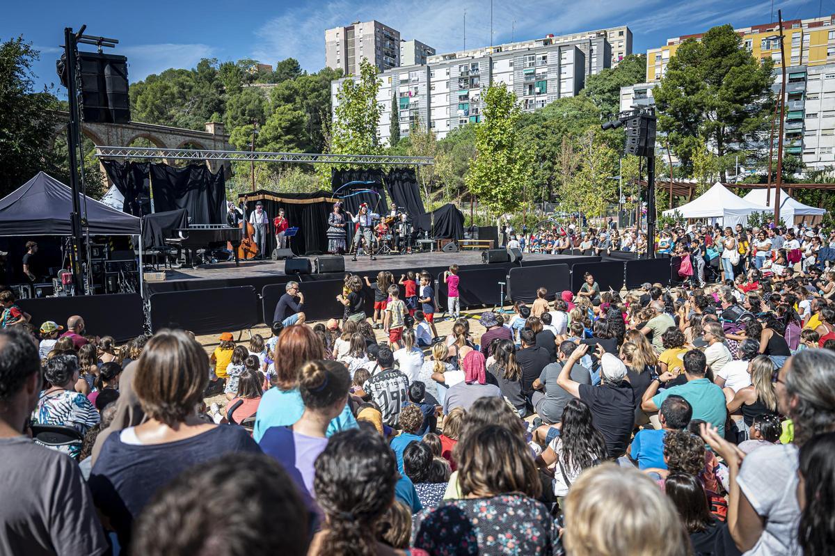 La Mercè s'estrena a Ciutat Meridiana