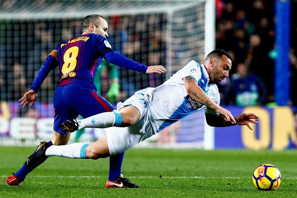 El Dépor sale goleado del Camp Nou