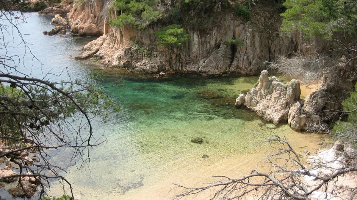 Playa de la Costa Brava, en Girona