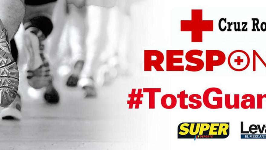 En marcha #TOTSGUANYEM, la carrera virtual solidaria en beneficio de Cruz Roja RESPONDE