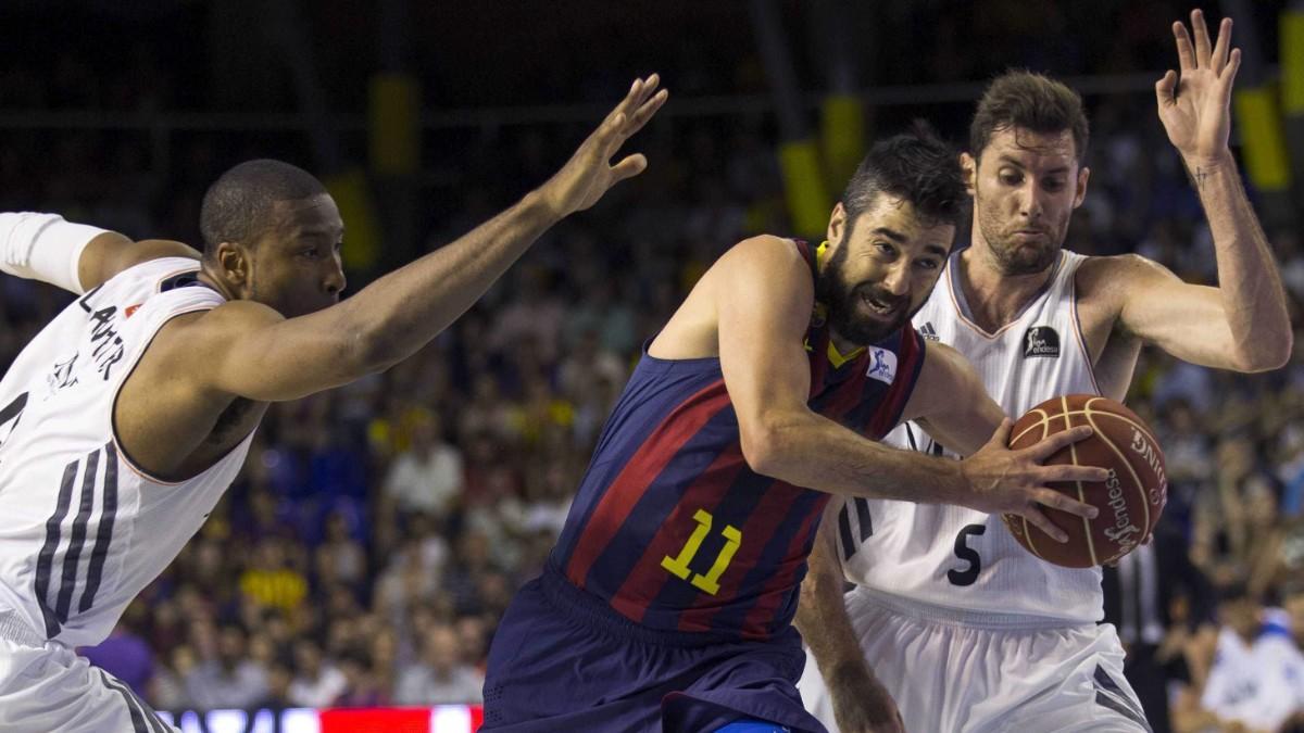 Marcus Slaughter, en un partido de Liga Endesa contra el Barça