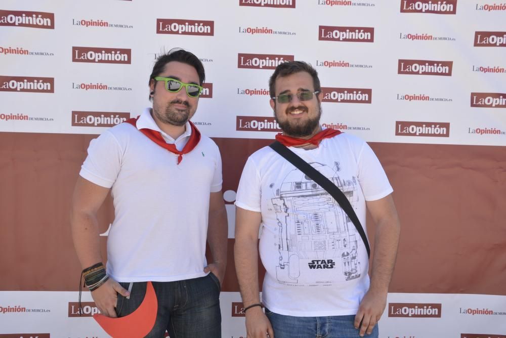 Photocall en los Caballos del Vino de Caravaca