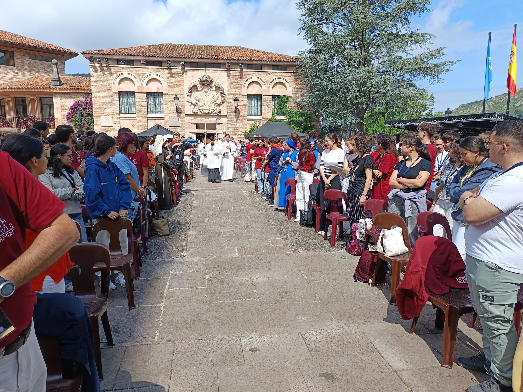 Jornada Eucarística Mariana en Covadonga