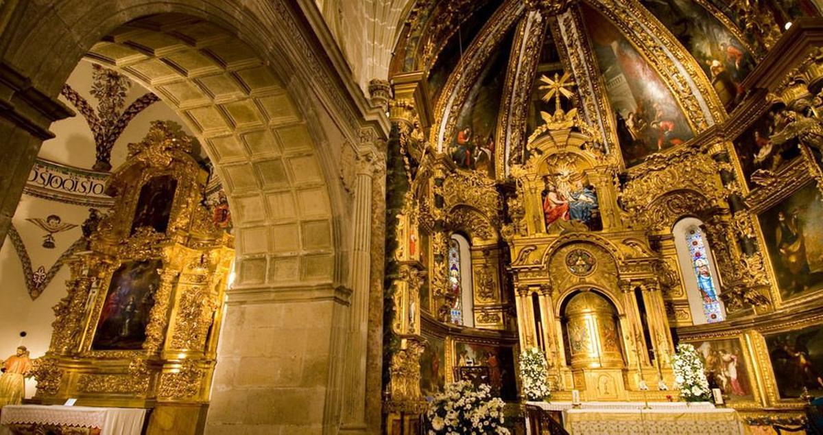 Ábside y capilla del Museo de la Santísima Trinidad de Atienza, Guadalajara