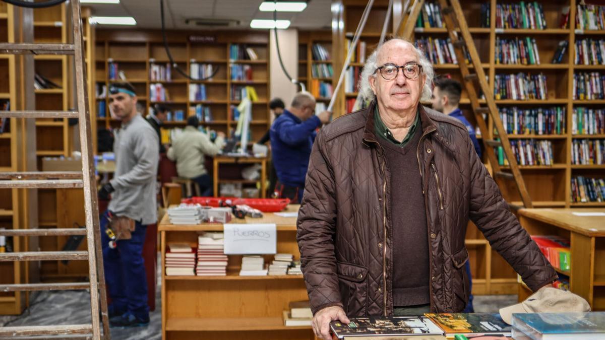 José María Casado en una fotografía de 2019 cuando vendió Universitas de Badajoz a La Casa del Libro.