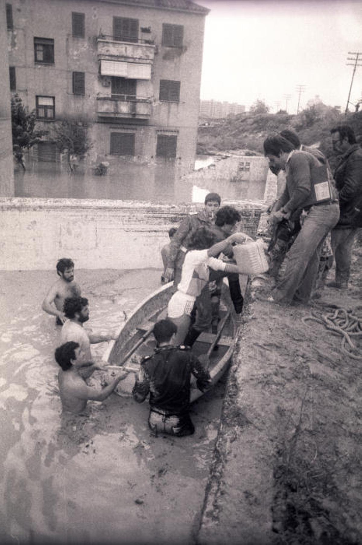 Se cumplen 37 años de una de las riadas más catastróficas de Alicante.