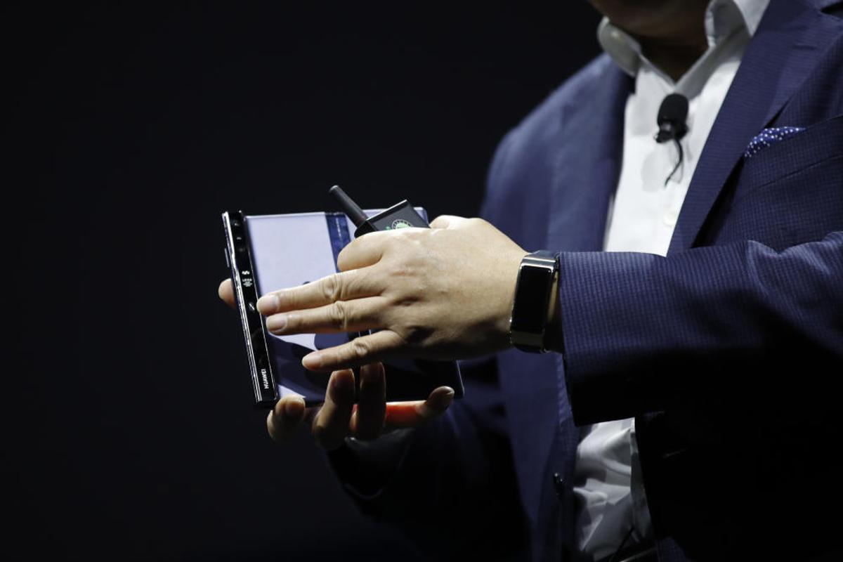 Huawei presenta en Barcelona el móvil plegable Mate X Huawei presenta en Barcelona el móvil plegable Mate X