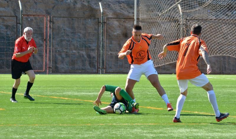 26/06/2018 MELENARA, TELDE. Triangular de fútbol de Taxistas. YAIZA SOCORRO.  | 26/06/2018 | Fotógrafo: Yaiza Socorro