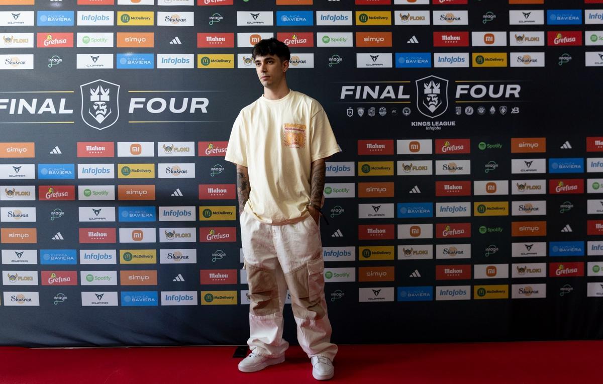 Las mejores imágenes de la alfombra roja de la Kings League Las mejores imágenes de la alfombra roja de la Kings League