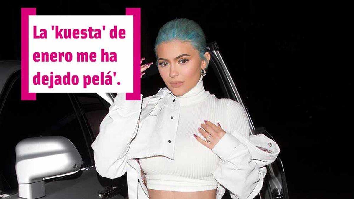 Kylie Jenner 'la cuesta de enero me ha dejado pela'