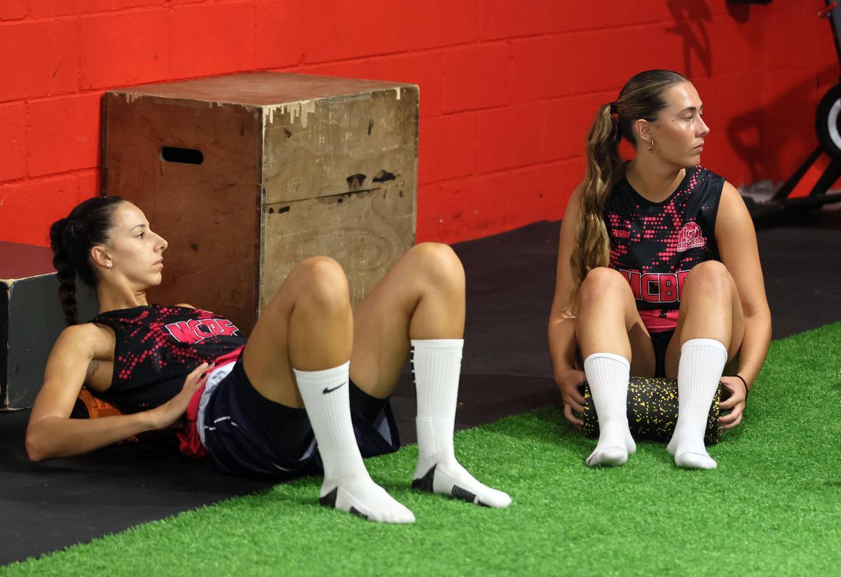 Totes les fotos del primer entrenament del Manresa CBF al Congost