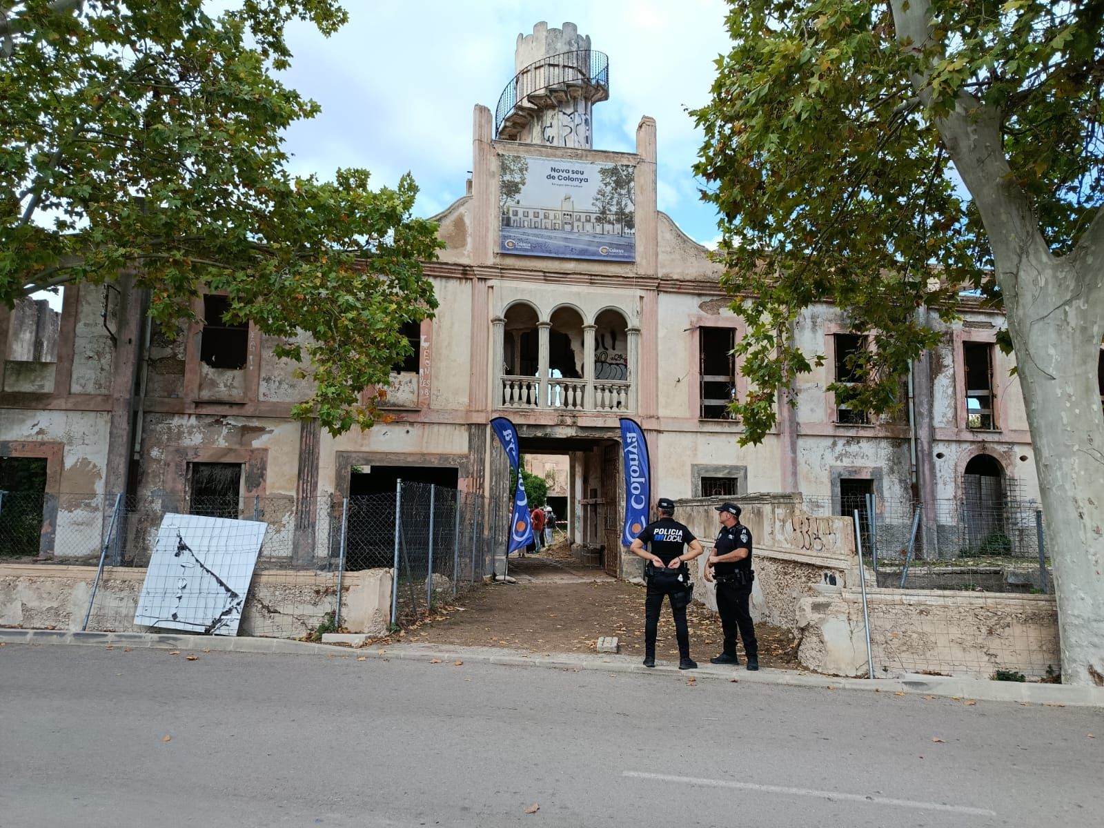 Las imágenes de la colocación de la primera piedra de Can Morató