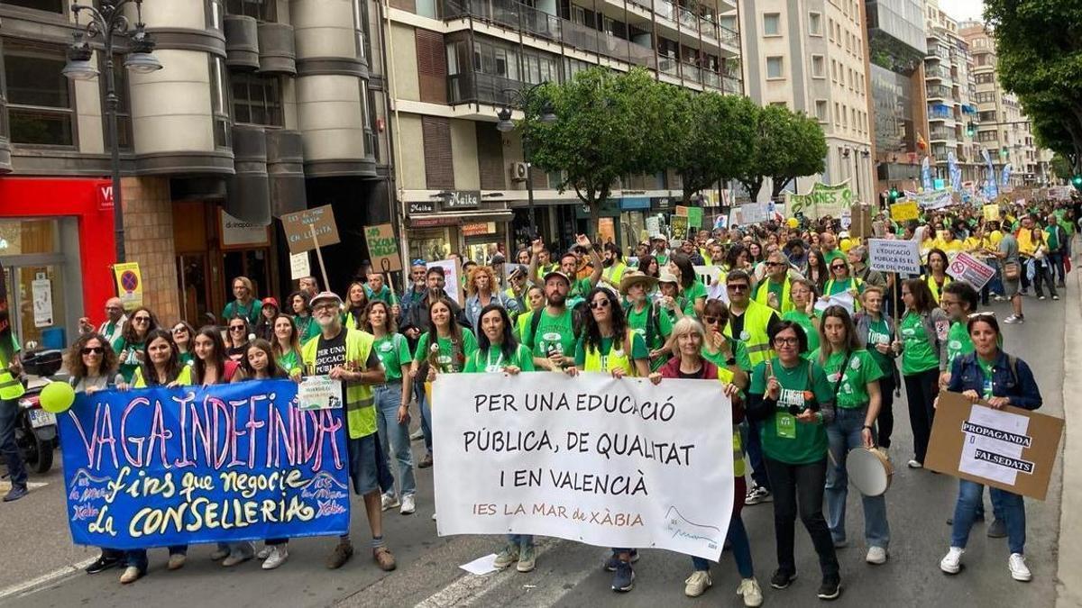 La delegación del instituto La Mar de Xàbia