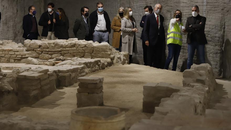 Así es el nuevo espacio expositivo de los restos arqueológicos hallados en las obras del metro