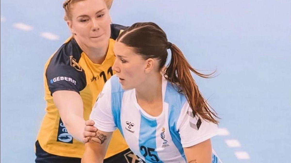 La jugadora argentina Mica Casasola.