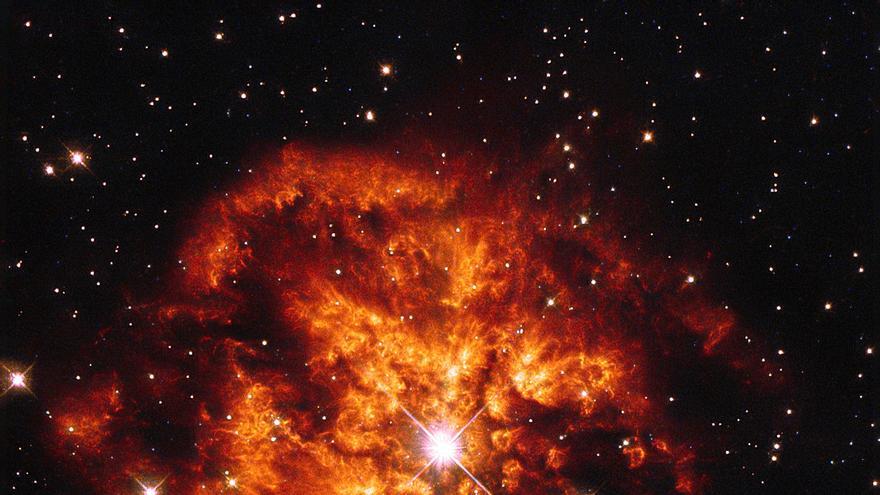 Detectan por primera vez una supernova resultado de explotar una estrella WR
